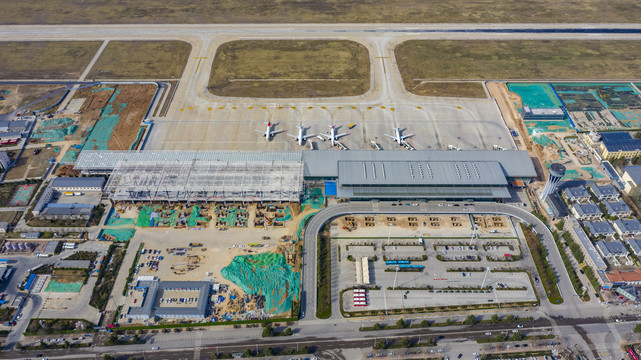 山西运城国际机场扩建工程开工建