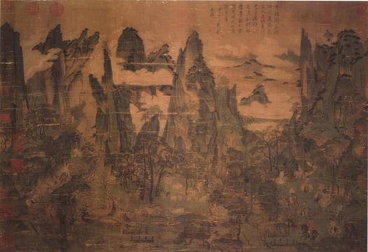 李昭道 明皇幸蜀圖