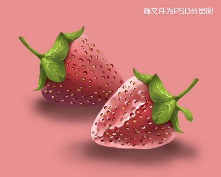 手繪草莓