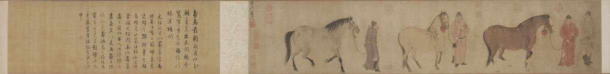 任仁發(fā)人馬圖卷