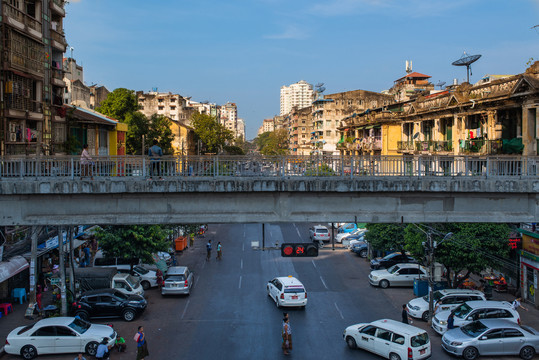 缅甸街景