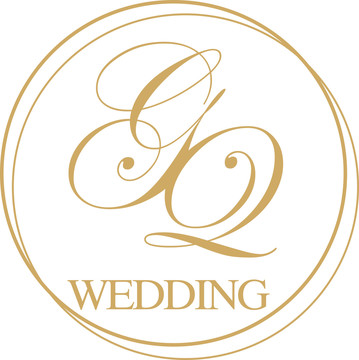 婚礼字母logo