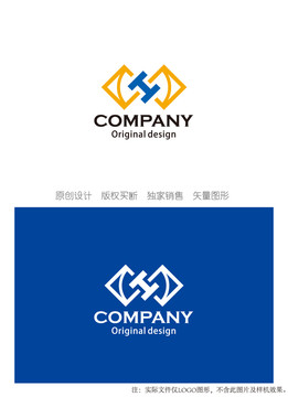 H字母logo设计