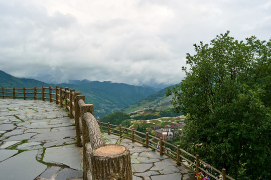 龙脊平安壮族梯田观景区