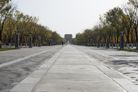永定門公園御道