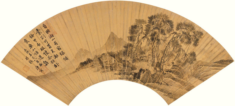 唐寅唐伯虎東山悟道圖