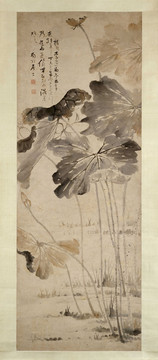 高鳳翰荷花圖