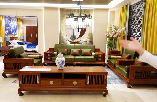 新中式沙发实木沙发