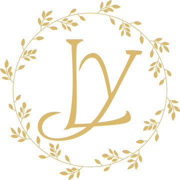 字母婚礼logo