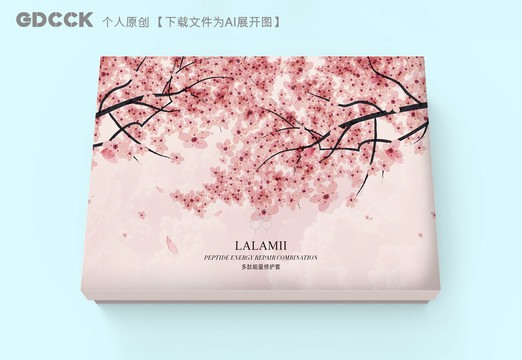 櫻花套盒包裝