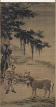 戴進(jìn)執(zhí)牛圖