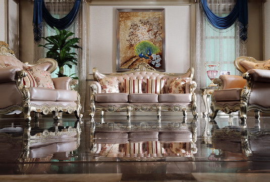 欧式古典客厅沙发