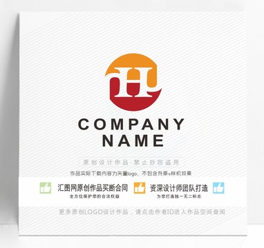 HJ字母LOGO