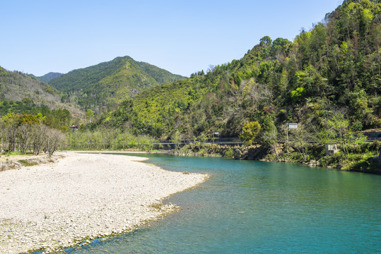 山水溪水