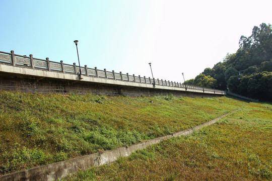 水库大坝