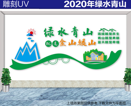 綠水青山就是金山銀山