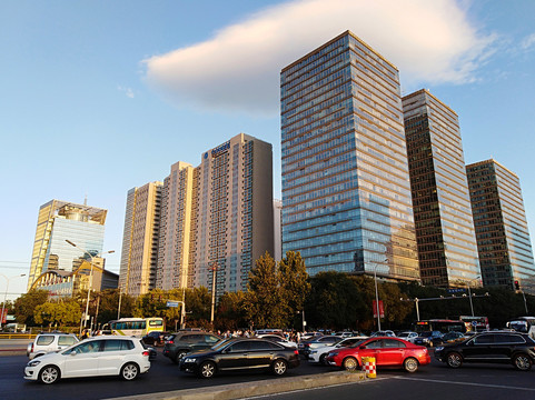 北京中关村街景