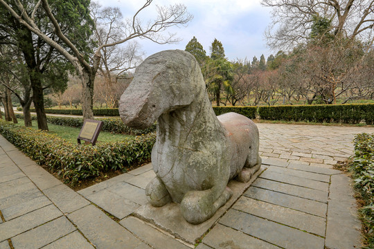 江苏南京明孝陵石像生