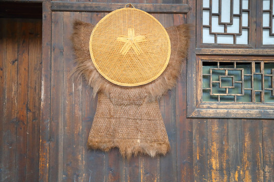 農(nóng)村雨具蓑衣斗笠