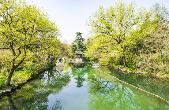 西湖春景