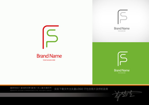 fs字母logo