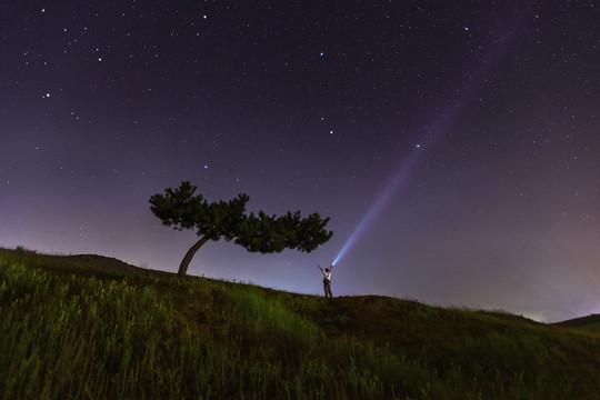 恋山星空