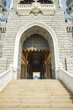 城堡拱形门