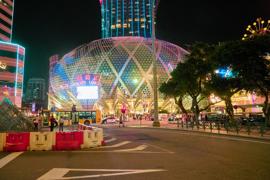 澳门夜景