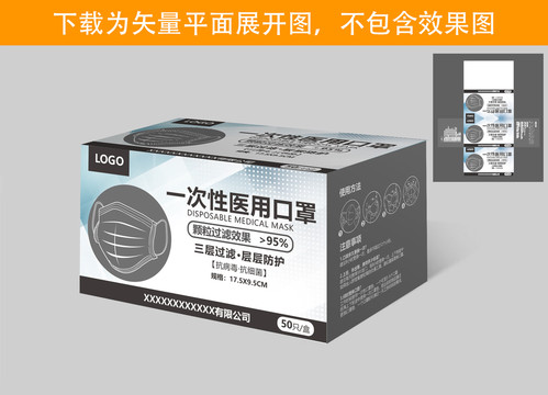 口罩包裝設計