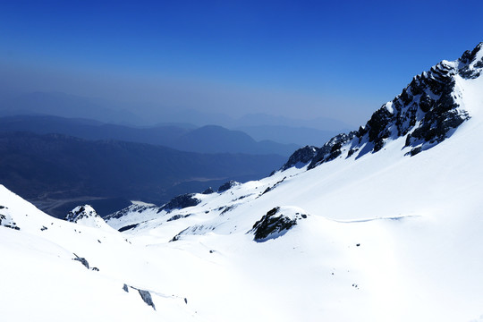 云南旅游之雪山