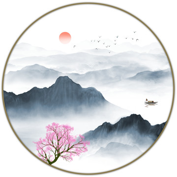中國風(fēng)裝飾畫
