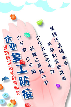 企業(yè)復工防疫宣傳