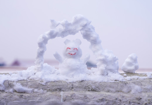 北京雪中故宫