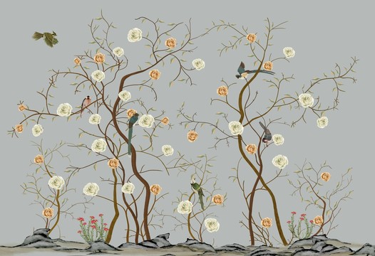花鳥裝飾畫