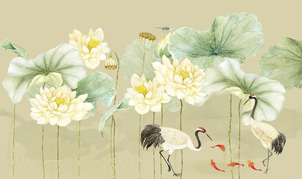新中式花鳥畫