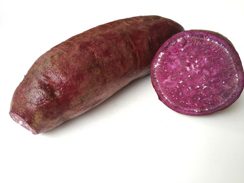红皮紫薯