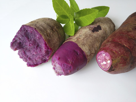 美食熟紫薯