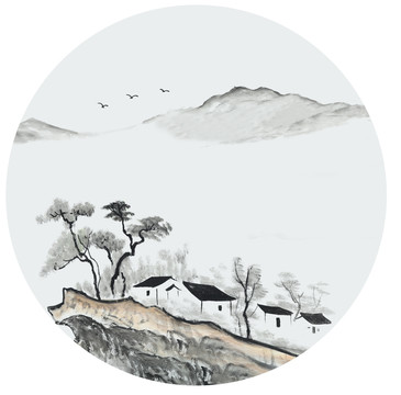 水墨江南水鄉(xiāng)