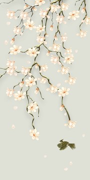 花鳥(niǎo)裝飾畫(huà)