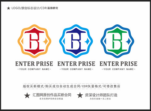 GK字母LOGO