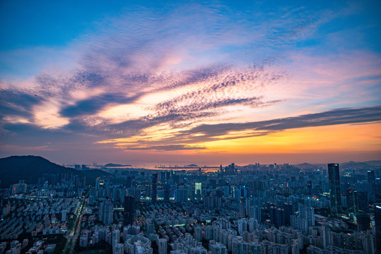 深圳湾夜景