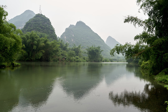 阳朔遇龙河