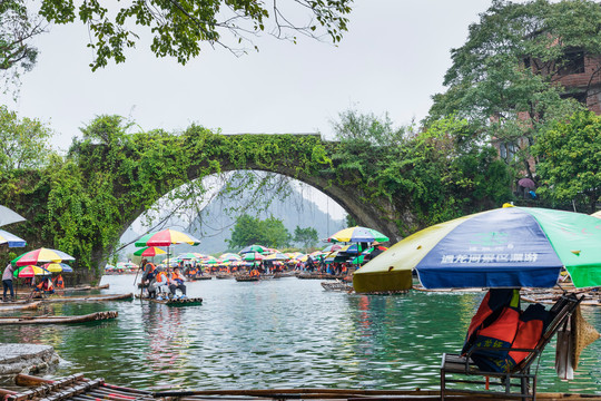 阳朔风光遇龙河