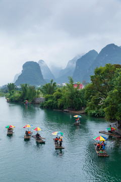 阳朔风光遇龙河