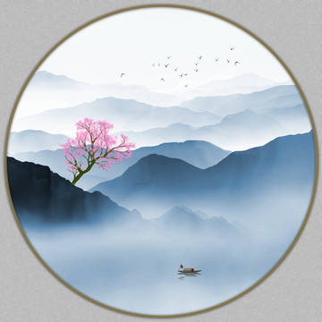 山水风景画