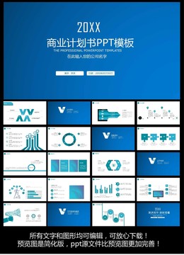 商業(yè)計劃ppt模板