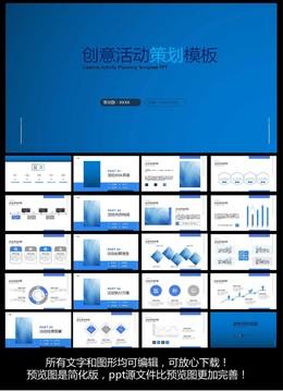 创意活动策划模板