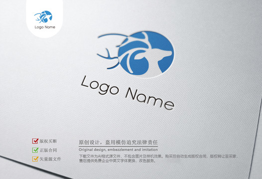 小鹿logo