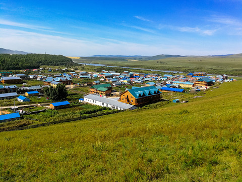 中俄边境小山村