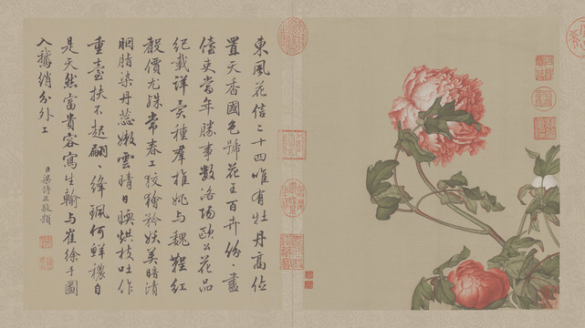 郎世寧字畫